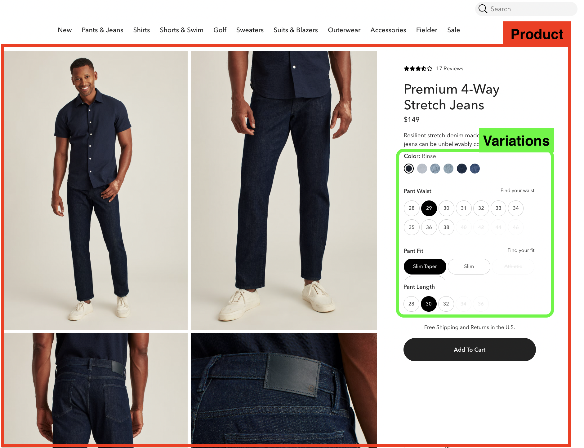 Product Detail Page